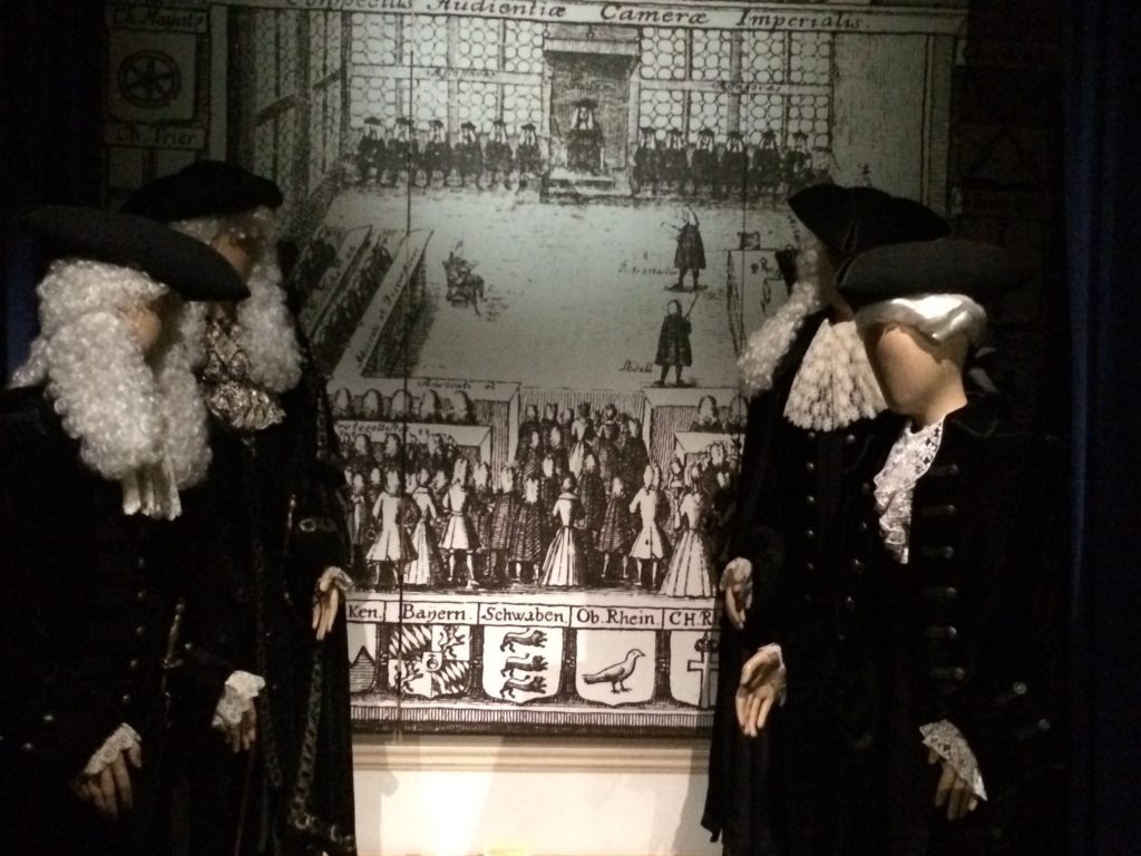 Staubt gar nicht im Reichskammergerichtsmuseum Wetzlar