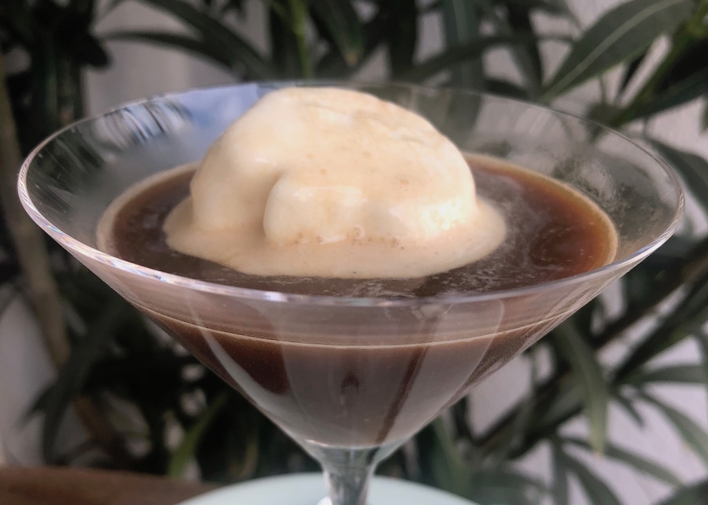 affogato al caffè